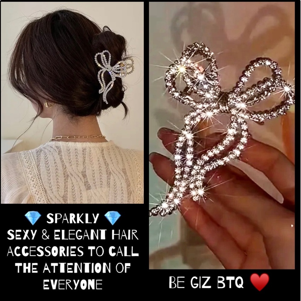 Super Elegant Embellished Hairpin to Enhance your Casual or Night Our Hair look - Picture 5 of 12
